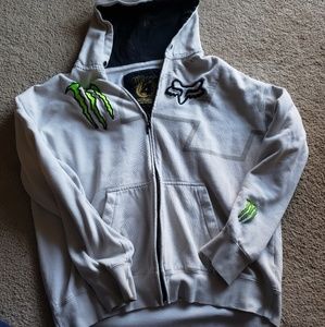 Fox - monster energy collaboration sweater